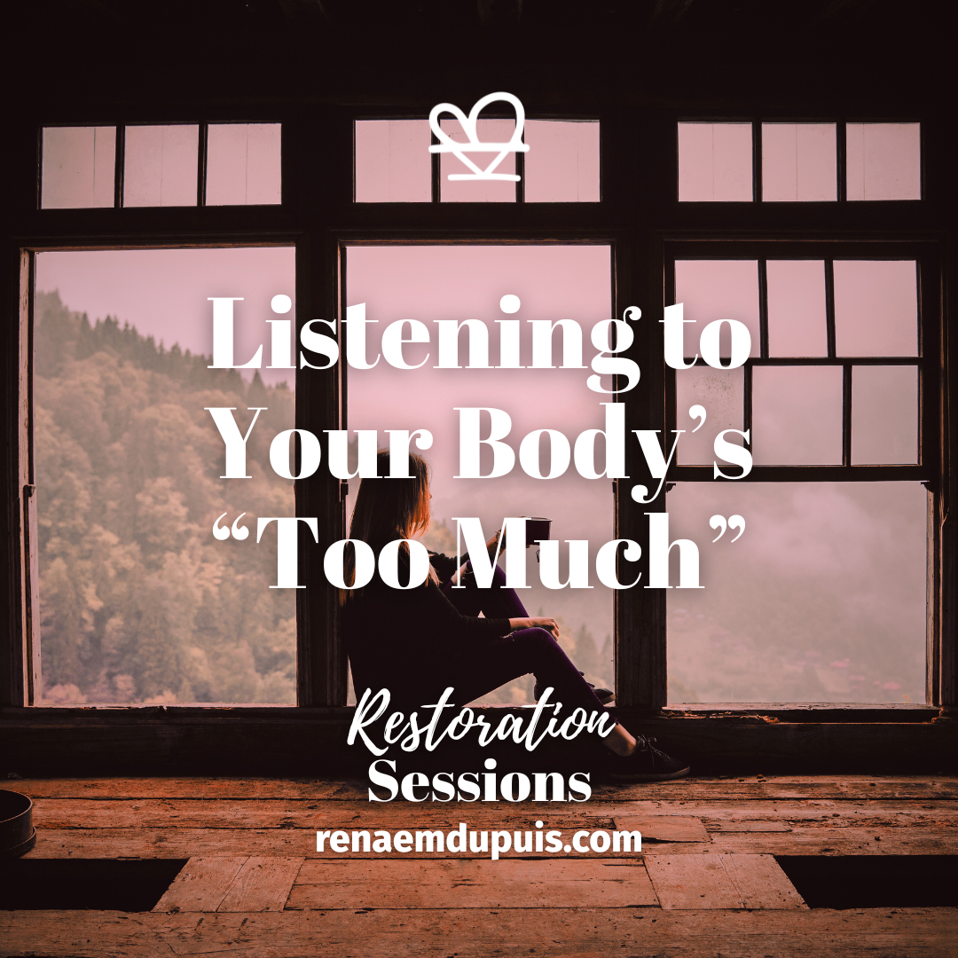 Listening to Your Bodys Too Much - Restoration Sessions - Dec 2025