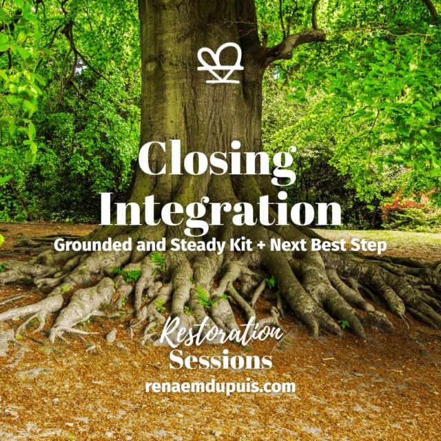 We’re gathering what helps most...
...and making it usable. 🌿

Grounded and Steady Kit + Next Best Step is the closing integration for June Restoration Sessions.
📅 June 18–20, 2026
Free + virtual • replay

https://renaemdupuis.com/restoration-sessions/

#restorationsessions #integration #nervoussystemsupport #bodycenteredpractices