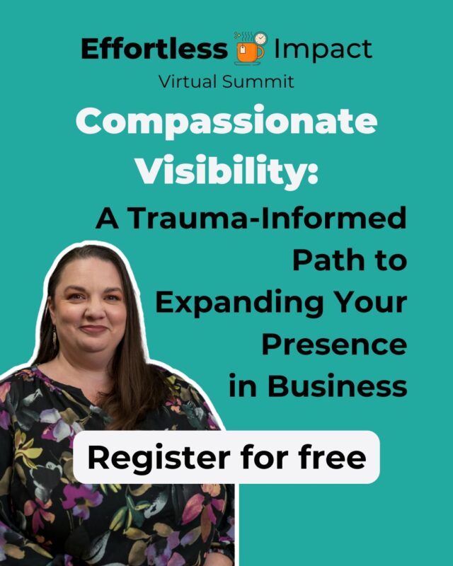 ✨ Burnout?
Overwhelm?
A little fatigue?

Yeah… same.

That’s why I’m so excited to share this:
I’m speaking at the Effortless Impact Virtual Summit Pre-Party—and you’re invited!

My session is called “Compassionate Visibility,” and it's all about showing up without burning out. I’ll guide you through how to expand your presence using a trauma-informed, whole-person approach that feels grounded, not forced.

💻 Join me LIVE on Friday, May 30 at 10 am PDT—you’ll walk away with clarity and strategies to grow your visibility without the hustle.

Tap the link in bio or grab your free ticket here:
https://renaemd--virtualsummitsearch.thrivecart.com/sustainable-visibility-compass/

#RestorativeCompassion #TraumaInformedBusiness #WholePersonVisibility