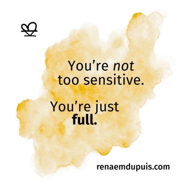 "You’re not too sensitive. You’re just full."

Emotional bandwidth isn’t unlimited.

Even resting can feel overwhelming when your system is maxed.

This is your reminder:
 ✨ You don’t need to push through.
 ✨ You don’t need to be “better” by tomorrow.

You just need room to feel.

🌀 Comment with a swirl if you’re feeling this today.

#capacitycoaching #compassionexpansion #nottoosensitive
