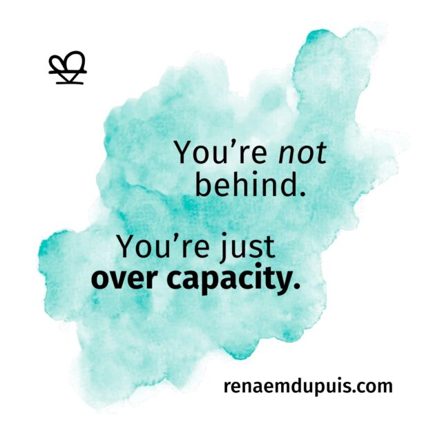 “You’re not behind. You’re just over capacity.”

If your mind feels foggy, you’re not failing — you’re overflowing.

Overflowing with decisions, expectations, and invisible emotional labor.

Clarity isn’t a productivity hack. It’s a permission slip.

✨ Tag someone who needs to hear this. Or just breathe it in.