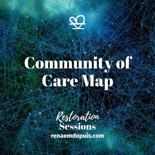 Community of Care Map: Who Helps the Helper?

You weren’t meant to carry this alone. 🌿

Community of Care Map helps you see who supports you (and where the gaps are) + choose one reach step.

April Restoration Sessions — A Way Back to Yourself (and Others)

📅 Apr 16–18, 2026 • free + virtual • 48-hr replay

https://renaemdupuis.com/restoration-sessions/

#restorationsessions #community #support #caregivers
